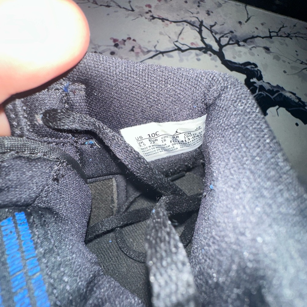 Jordan Kids Sneakers - Black and Blue